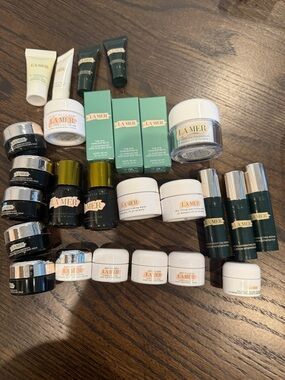 La Mer Assorted Skincare Collection in Green and White